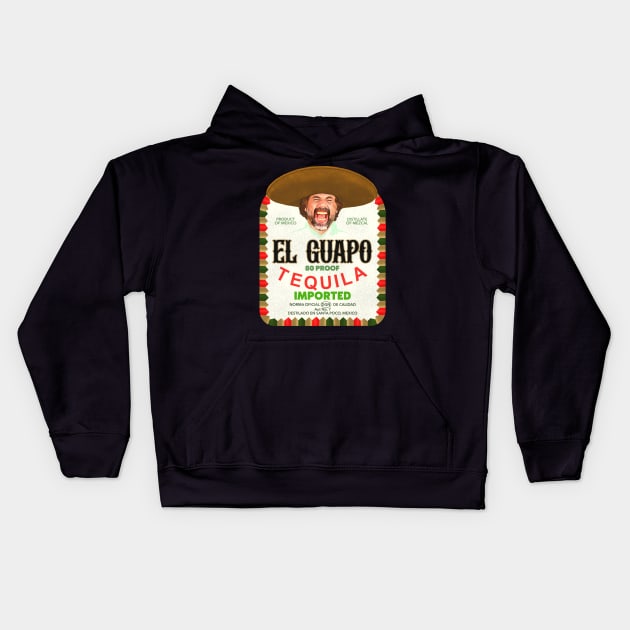 El Guapo Tequila Kids Hoodie by darklordpug